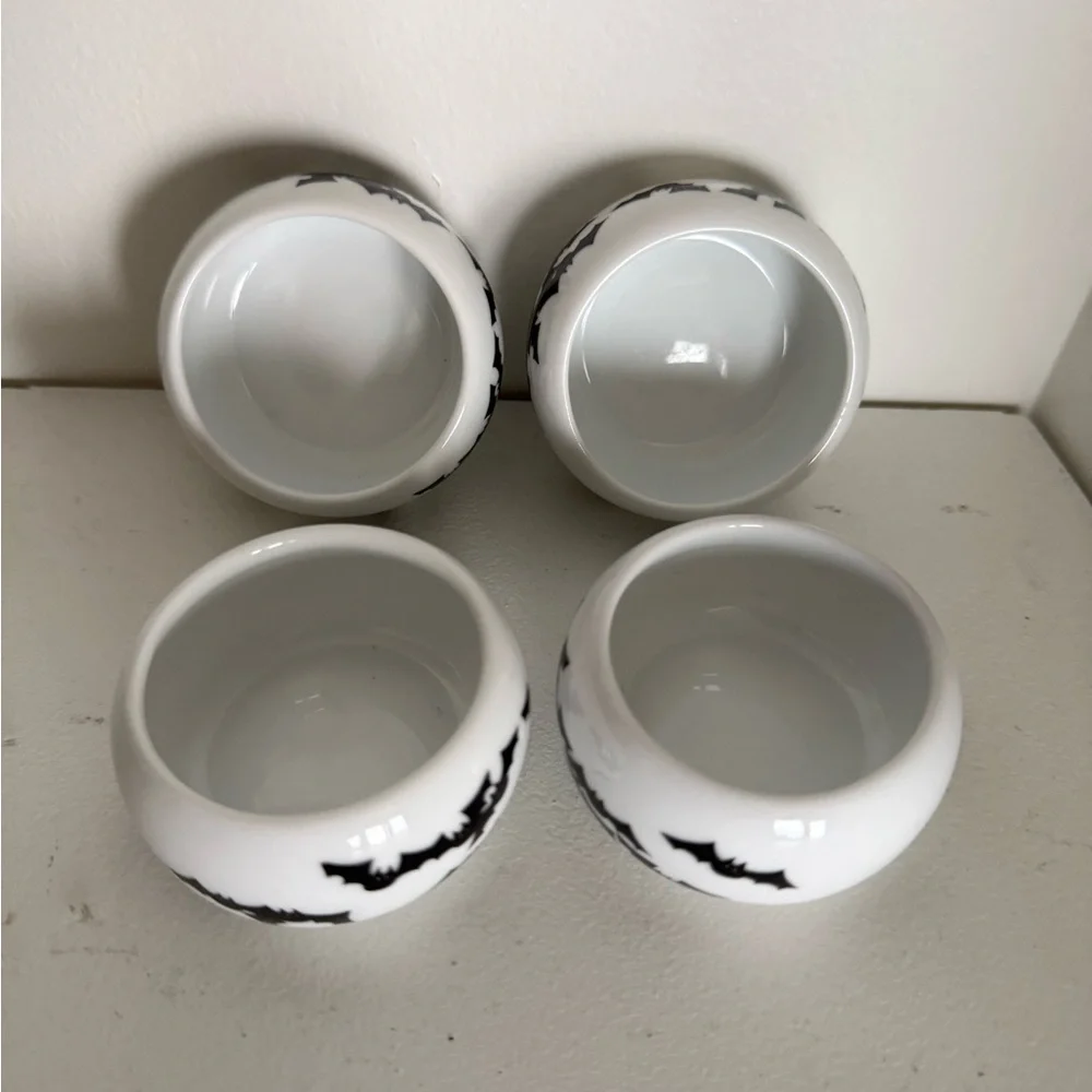 Halloween‎ Set of 4 Bat Tea Light Holders